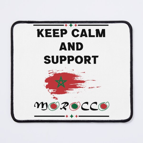 Item preview, Keep Calm And Support Morocco designed and sold by LiveItNow.