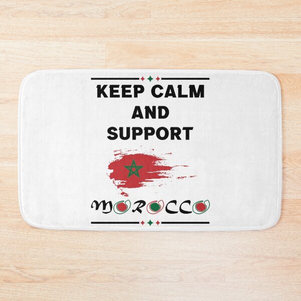Item preview, Keep Calm And Support Morocco designed and sold by LiveItNow.