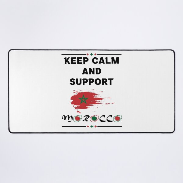 Item preview, Keep Calm And Support Morocco designed and sold by LiveItNow.