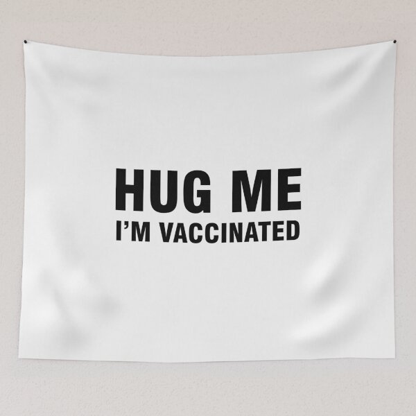 Item preview, Hug Me I’m Vaccinated designed and sold by allthetees.