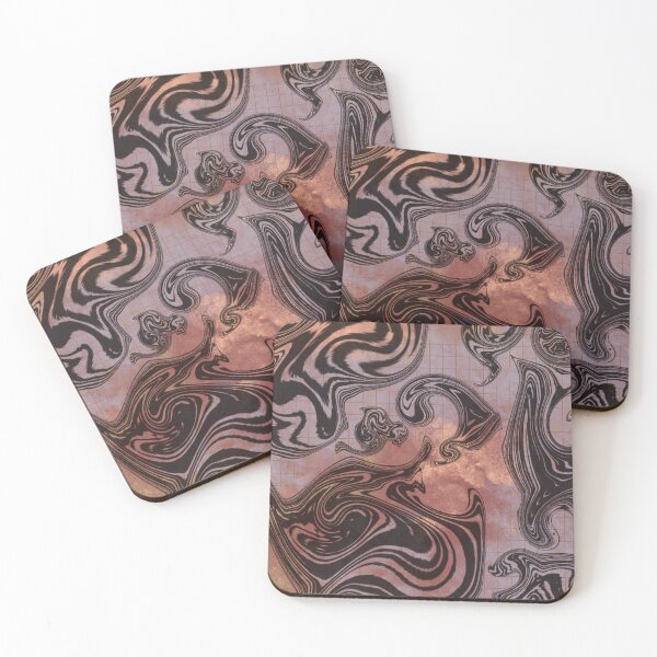 Item preview, Moody Abstract Art ~Deep into the Univers, Swirled with black ~ designed and sold by samejane.