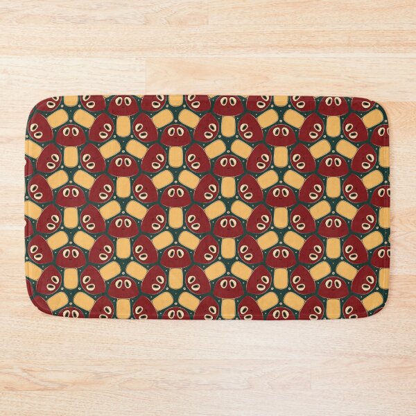Item preview, Cute Red Mushrooms designed and sold by LBArtYarn.