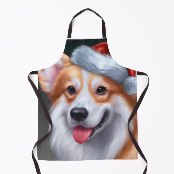 Artikelvorschau, Weihnachtshund entworfen und verkauft von elevatedPrints.