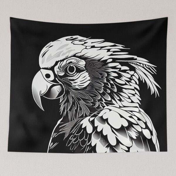 Item preview, Parrot BW designed and sold by BabyAnimalz.