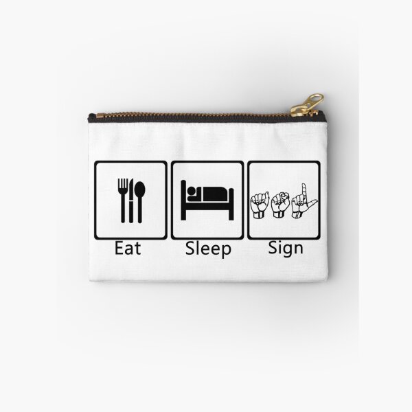 Item preview, Eat, sleep, sign designed and sold by sandraklasson.