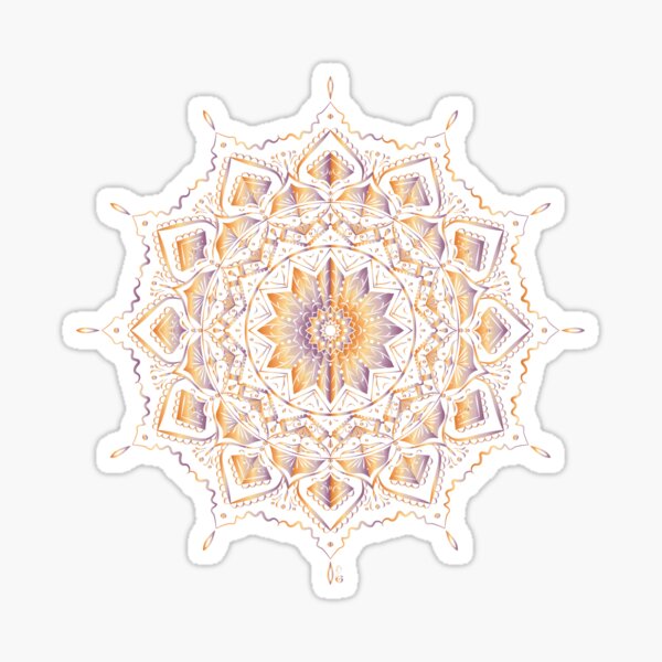 Etnic mandala Sticker