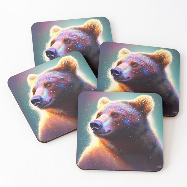 Item preview, Colorful bear designed and sold by vickycerdeira.