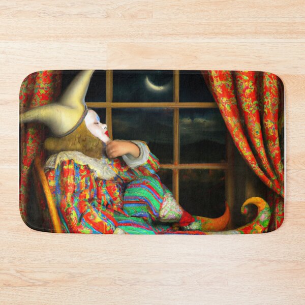 Item preview, A contemplating clown designed and sold by HauntedHan.
