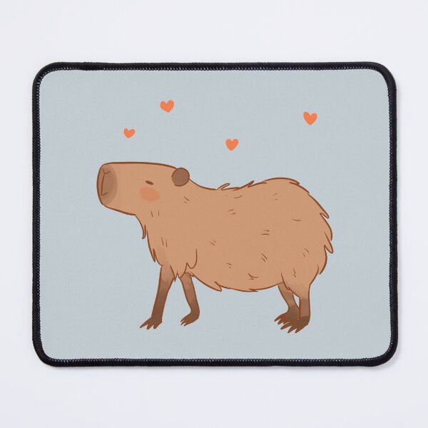 Item preview, Capybara cute illustration  - Nice Capybara blue designed and sold by Yarafantasyart.