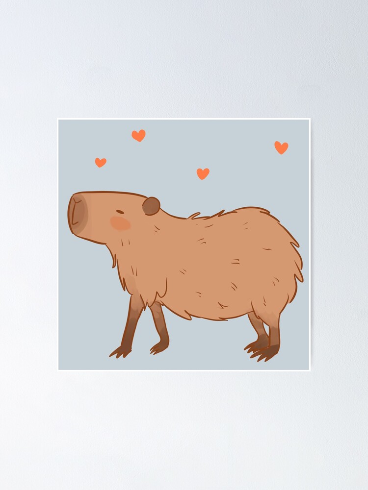 Capybara cartoon  Süße tiere, Süße katzen bilder, Süße tiere bilder