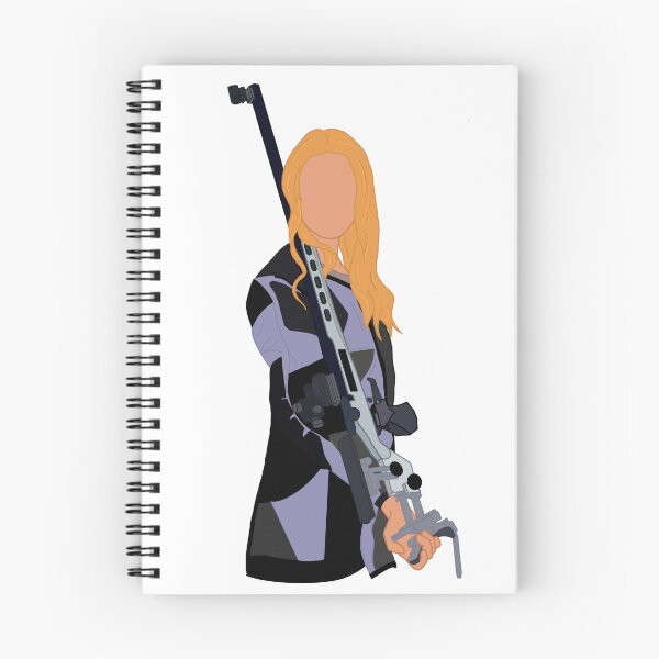 Item preview, Precision rifle target shooter blonde  designed and sold by ninaschuett.