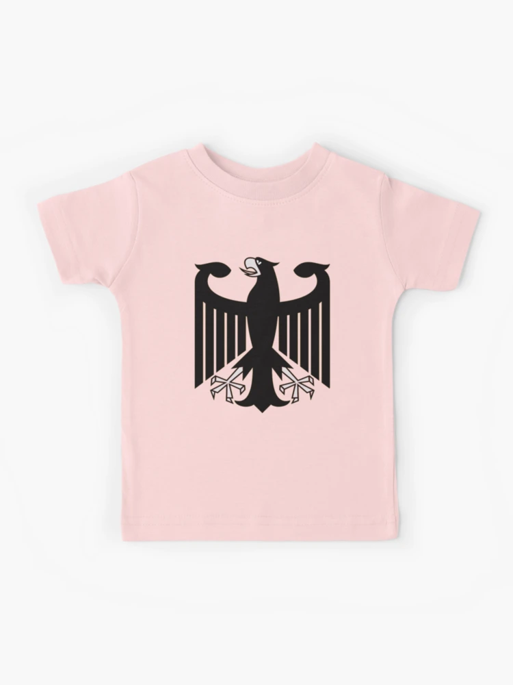 German Eagle B&W Monochrome Germany National | Kids T-Shirt