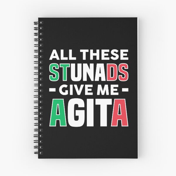 Item preview, All These Stunads Give Me Agita - Funny Italian Italian American Slang designed and sold by T-shirt For You.