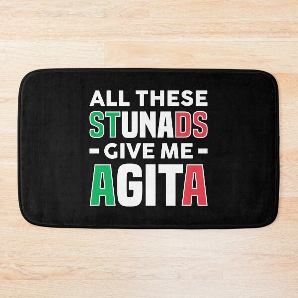 Item preview, All These Stunads Give Me Agita - Funny Italian Italian American Slang designed and sold by T-shirt For You.