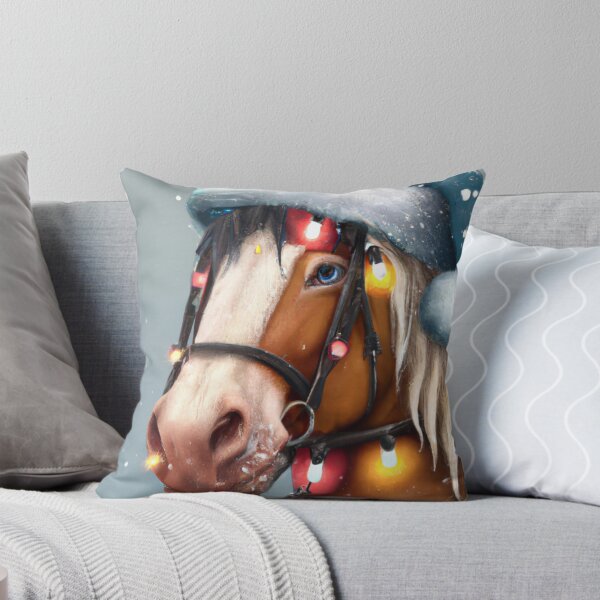 Item preview, Christmas horse designed and sold by elevatedPrints.