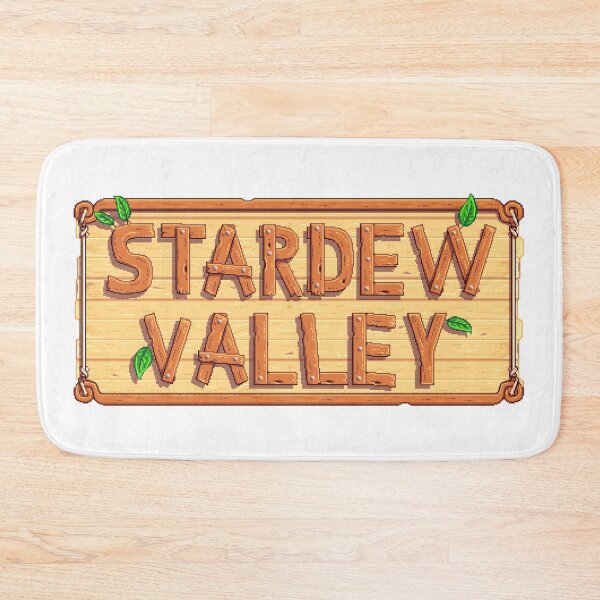 Item preview, Stardew Valley Title designed and sold by aiya-pixels.