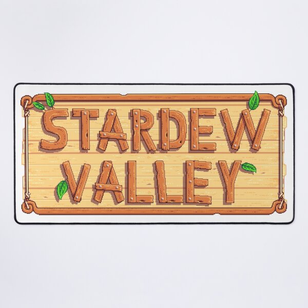Item preview, Stardew Valley Title designed and sold by aiya-pixels.