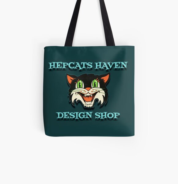 Hepcats Haven Design Shop All Over Print Tote Bag