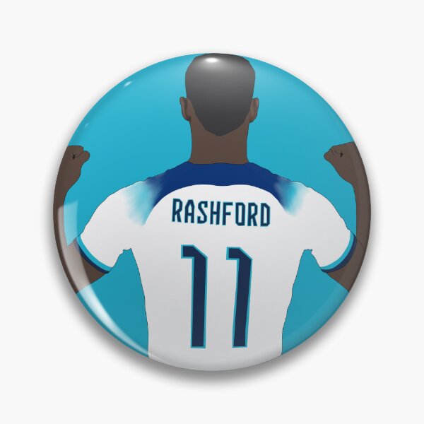 Item preview, Marcus Rashford 11 England 2022 World Cup Minimalist  designed and sold by Hevding.
