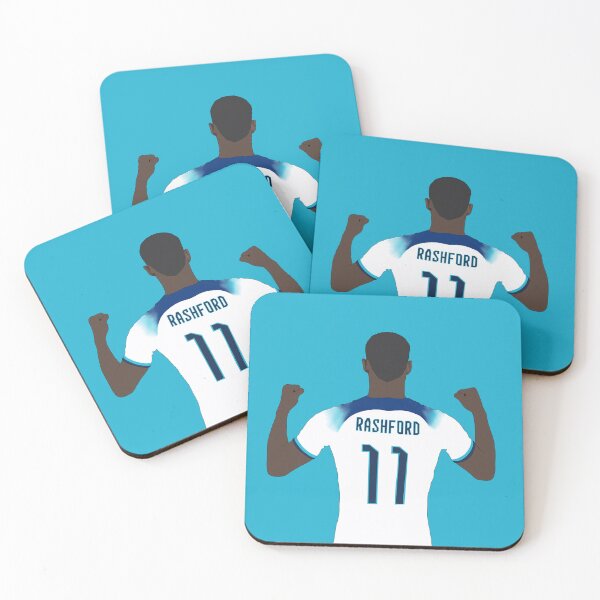 Artikelvorschau, Marcus Rashford 11 England WM 2022 Minimalistisch entworfen und verkauft von Hevding.