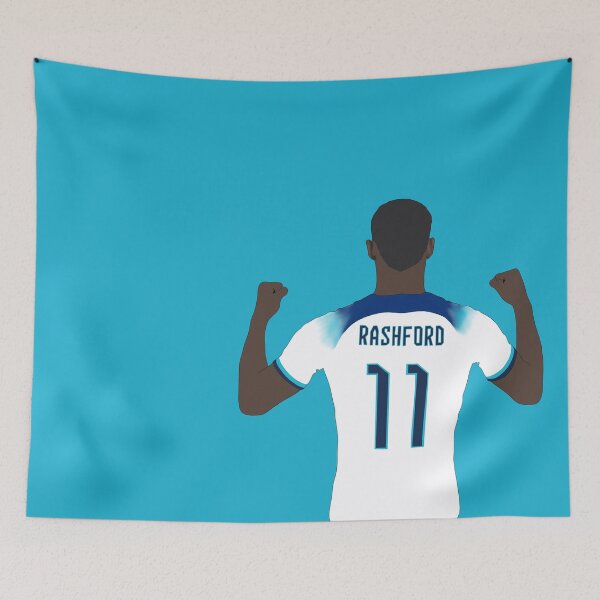 Item preview, Marcus Rashford 11 England 2022 World Cup Minimalist  designed and sold by Hevding.