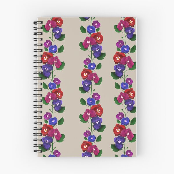 Aperçu de l'œuvre Jolies fleurs colorées avec des feuilles vertes idéales pour un tissu et une décoration intérieure créée et vendue par DArtDByMariam.