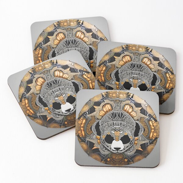 Item preview, Panda Warrior Coin designed and sold by vickycerdeira.