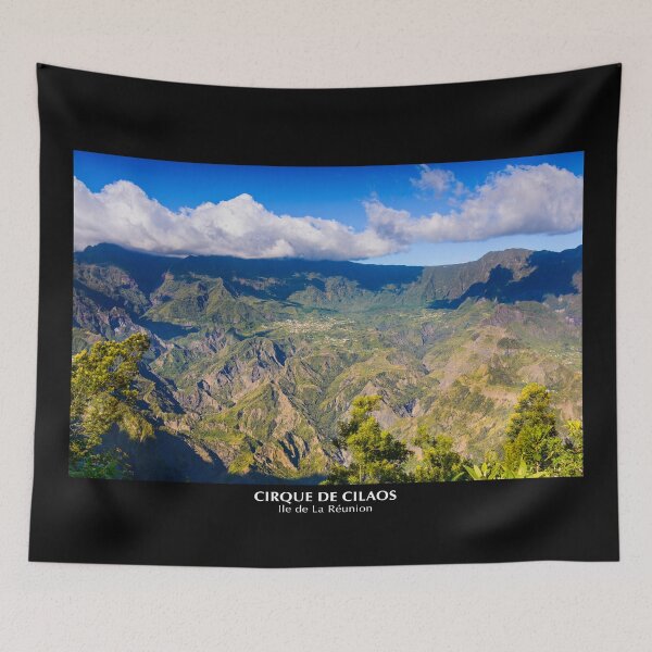 Item preview, Cirque de Cilaos in Reunion Island designed and sold by Gaël FONTAINE.