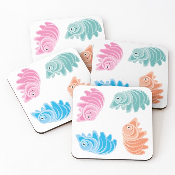 Item preview, Chubby Tardigrade Cute Set designed and sold by KerriKerri.