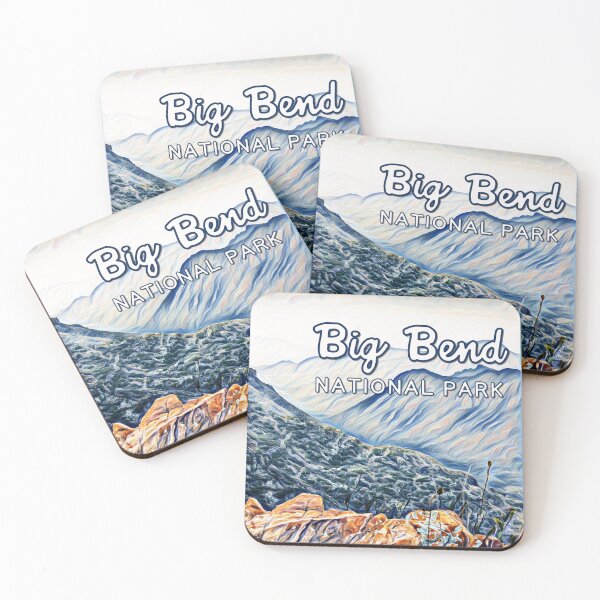 Item preview, Big Bend - National Park Art Collection designed and sold by NationalParkArt.