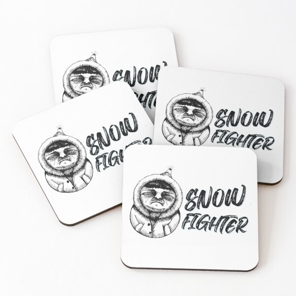 Item preview, Christmas Snow Fighter Drawing Art designed and sold by LarksDrawings.