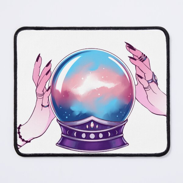 Item preview, Trans Pride Crystal Ball designed and sold by Zitruseis.