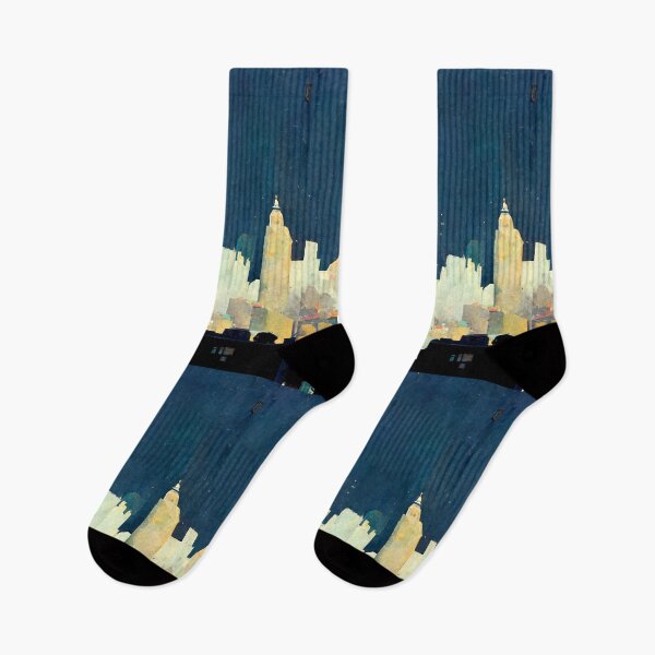 Item preview, Full Moon City At Night (Edward Hopper Inspired) designed and sold by ZGigerBarker.