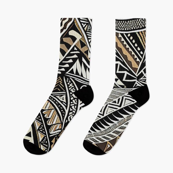 Artikelvorschau, Large Tribal Aesthetic Black and Gold Pattern Print Digital Painting entworfen und verkauft von CodeAndColors.