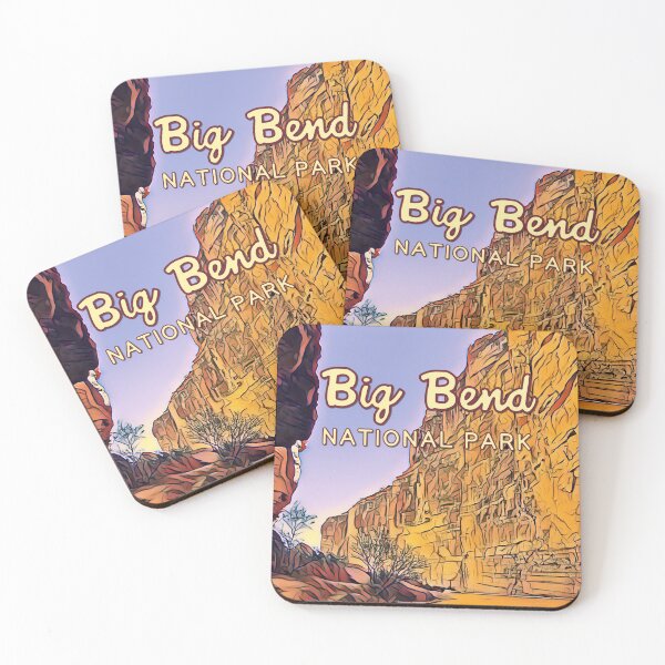 Item preview, Big Bend - National Park Art Collection designed and sold by NationalParkArt.