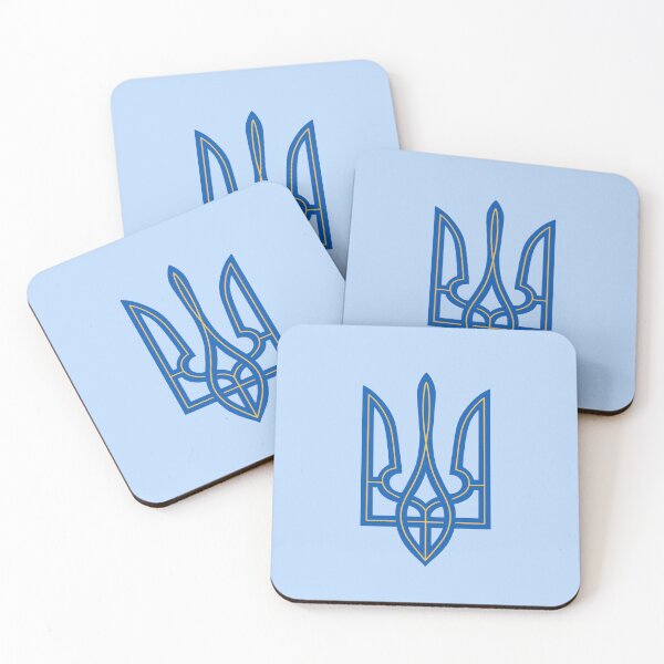 Item preview, Ukrainian trident coat of arms designed and sold by Malva-and-Co.