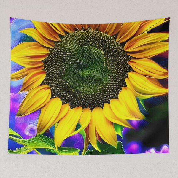 Item preview, Beautiful Aesthetic Sunflower designed and sold by The Love Quill.
