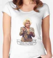 sylvia fine Women's Fitted Scoop T-Shirt