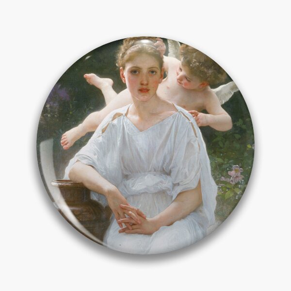 Item preview, William-Adolphe Bouguereau - Whisperings of Love designed and sold by TwistedCity.