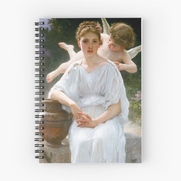 Item preview, William-Adolphe Bouguereau - Whisperings of Love designed and sold by TwistedCity.