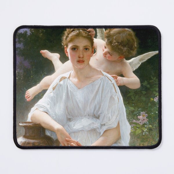 Item preview, William-Adolphe Bouguereau - Whisperings of Love designed and sold by TwistedCity.