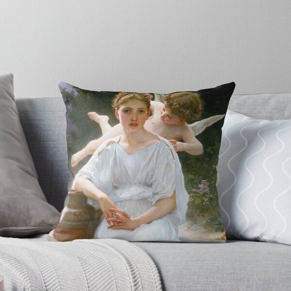 Item preview, William-Adolphe Bouguereau - Whisperings of Love designed and sold by TwistedCity.