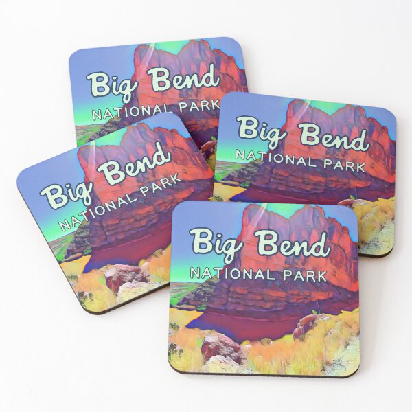 Item preview, Big Bend - National Park Art Collection designed and sold by NationalParkArt.