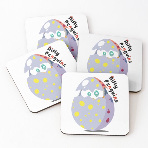 Item preview, Cute Penguins in Colorful Eggshells - Collection N. 15 designed and sold by NiftyPenguins.