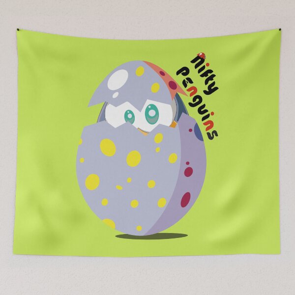 Item preview, Cute Penguins in Colorful Eggshells - Collection N. 15 designed and sold by NiftyPenguins.