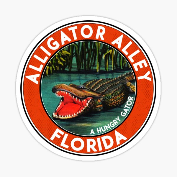 Item preview, Alligator Alley Florida Interstate 75 Big Cypress Everglades Vintage 2 designed and sold by Travel Time.