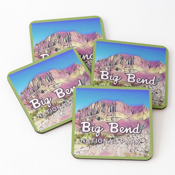 Item preview, Big Bend - National Park Art Collection designed and sold by NationalParkArt.