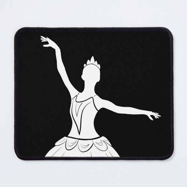 Item preview, The Nutcracker Dew Drop Fairy Silhouette White designed and sold by Claudia McBain.
