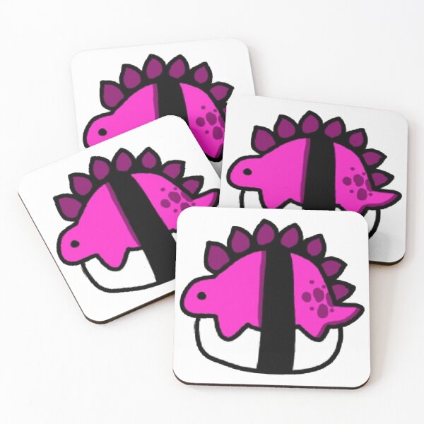 Item preview, Pink dino sushi designed and sold by Kamryn Shelton.