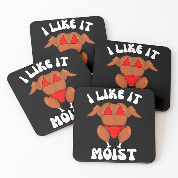 Item preview, I Like It Moist Funny Turkey Thanksgiving Bikini designed and sold by MacAndMoose.